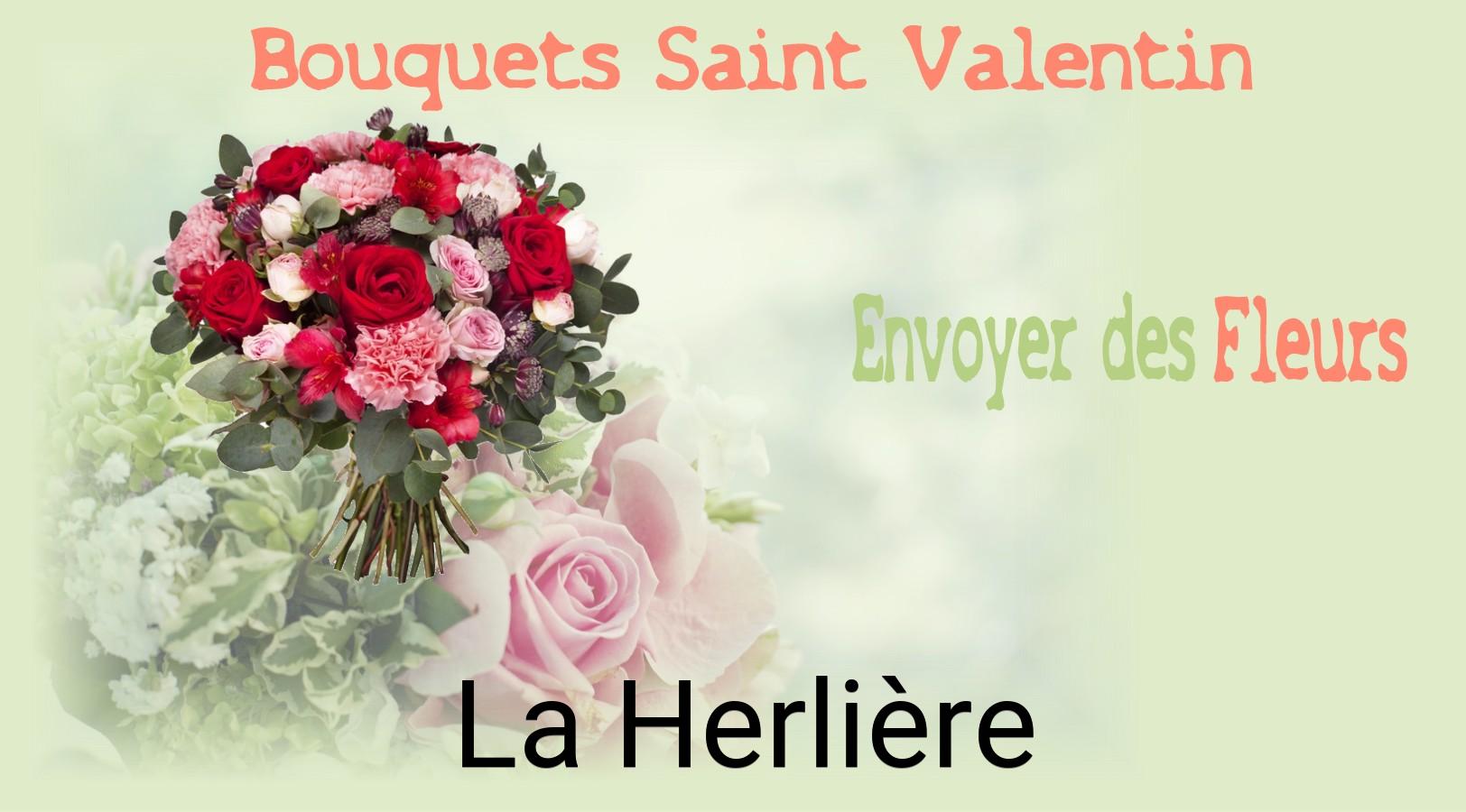 Roses de Saint-Valentin livrées à La Herlière